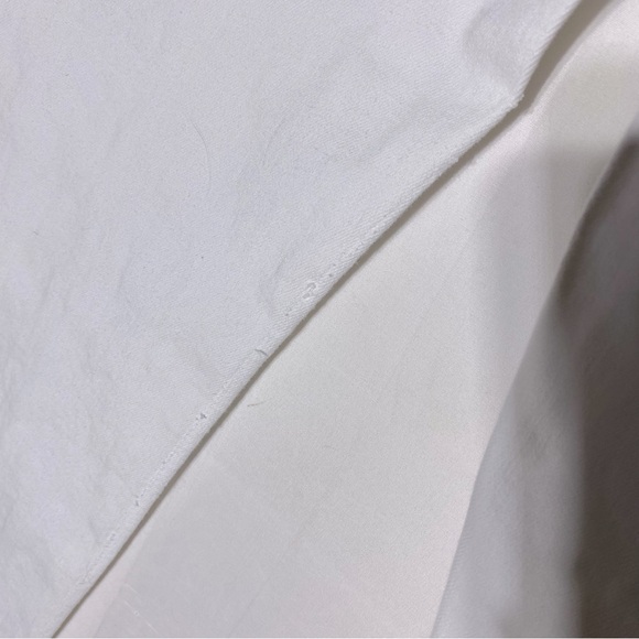 Gap White Cropped Exposed Button Fly Raw Hem Cigarette Jeans 6/28 - Picture 7 of 15